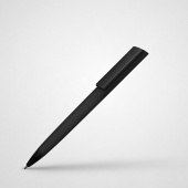 Ручка пластиковая шариковая C1 soft-touch (черный)