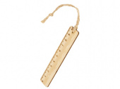 Закладка с линейкой из бамбука Bookmark (натуральный)