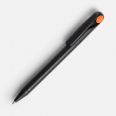 Ручка шариковая Prodir DS1 TMM Dot, черная с оранжевым