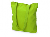 Сумка из плотного хлопка Carryme 200, 200 г/м2 (зеленое яблоко)
