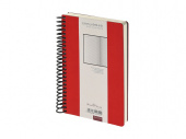 Ежедневник недатированный А5 Agenda (красный)
