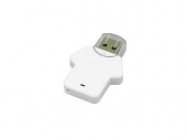 USB 2.0- флешка на 8 Гб в виде футболки (белый)