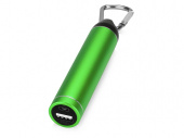 Внешний аккумулятор Марс с карабином, 2600 mAh (зеленый)