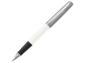 Ручка перьевая Parker Jotter Originals, M (белый, серебристый)
