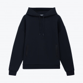 Худи релакс унисекс Баланс, с начесом, синий, размер 3XL/4XL