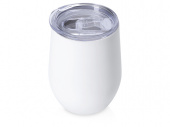 Термокружка Vacuum mug C1, soft touch, 370 мл (белый)