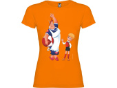 Футболка Карлсон женская (оранжевый)