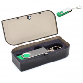 Флешка Twist 16 Гб в футляре, зеленая Флешка Twist 16 Гб в футляре, зеленая