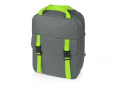 Рюкзак Lock с отделением для ноутбука (зеленое яблоко, серый)