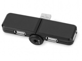 USB Hub на 4 порта Бишелье (черный)