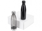 Подарочный набор с термосом и бутылкой Bottle set (черный)