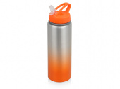 Бутылка Gradient (оранжевый, серебристый)
