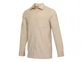 Рубашка вельветовая Alum, унисекс (бежевый)