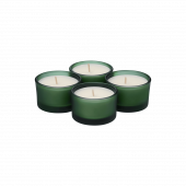 Набор ароматических свечей Sento, зеленый