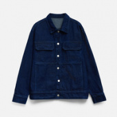 Куртка джинсовая O2, темно-синяя