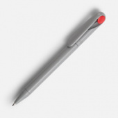 Ручка шариковая Prodir DS1 TMM Dot, серая с красным