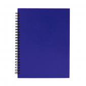 Блокнот на пружине VALLE, королевский синий