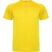 Спортивная футболка MONTECARLO мужская, ЖЕЛТЫЙ XL