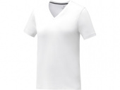 Футболка Somoto женская с V-образным вырезом (белый)