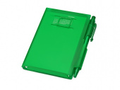 Записная книжка Альманах с ручкой (зеленый)