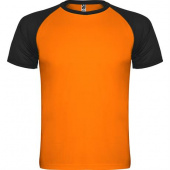 Спортивная футболка INDIANAPOLIS мужская, ФЛУОРЕСЦЕНТНЫЙ ОРАНЖЕВЫЙ/ЧЕРНЫЙ 2XL