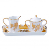 Набор "Мелисса" (молочник и сахарница на блюдце), 17 * 8,5 *7 см 167379