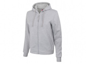 Толстовка на молнии Perform женская (серый меланж)