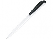 Ручка пластиковая шариковая Dart Basic Polished (черный, белый)