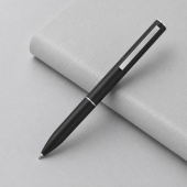 Металлическая шариковая ручка Classy soft-touch (черный)