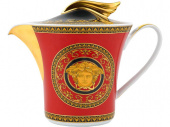 Чайник Medusa (красный, золотистый)