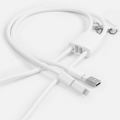 Кабель-ланьярд energyFlex Pro, белый