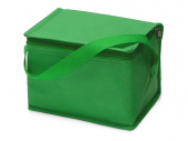 Сумка-холодильник Reviver из нетканого переработанного материала RPET (зеленый)