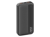 Портативный внешний аккумулятор SM, 20000 mAh (черный)