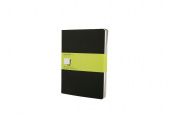 Набор записных книжек Cahier, ХLarge (нелинованный) (черный)