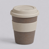 Стакан из бамбукового волокна Café (бежевый, серый)
