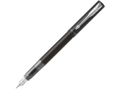 Перьевая ручка Parker Vector, F/M (черный, серебристый)