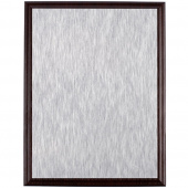 Плакетка Plaque, большая, вишня с серебристой пластиной