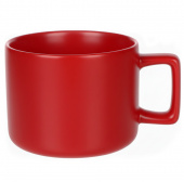 Кружка керамическая Geometry, красная