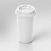 Пластиковый стакан SipGo (серый)