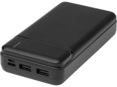 Портативное зарядное устройство Loop, 20000 mAh (черный)