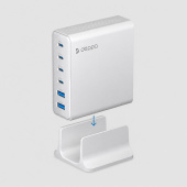Зарядная станция 4xUSB Type-C, 2xUSB, PD, QC, 160Вт (белый)