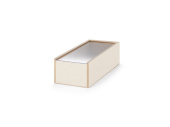 Деревянная коробка BOXIE CLEAR M (натуральный)