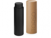 Вакуумный термос с медной изоляцией Torso, 480 мл (черный)
