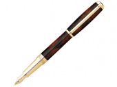 Ручка перьевая Atelier 1953 (коричневый, золотистый)
