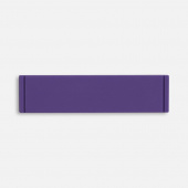 Лейбл из ПВХ Dzeta, S, фиолетовый