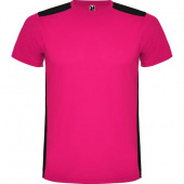 Спортивная футболка DETROIT мужская, ФУКСИЯ/ЧЕРНЫЙ L