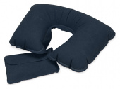 Подушка надувная Сеньос (темно-синий)