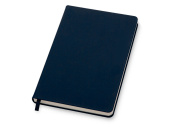 Бизнес-блокнот А5 С3 soft-touch с магнитным держателем для ручки (темно-синий)