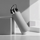Бутылка для воды Bottle C1, soft touch, 600 мл (серый)