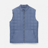 Жилет унисекс Warmbridge, синий (джинс)